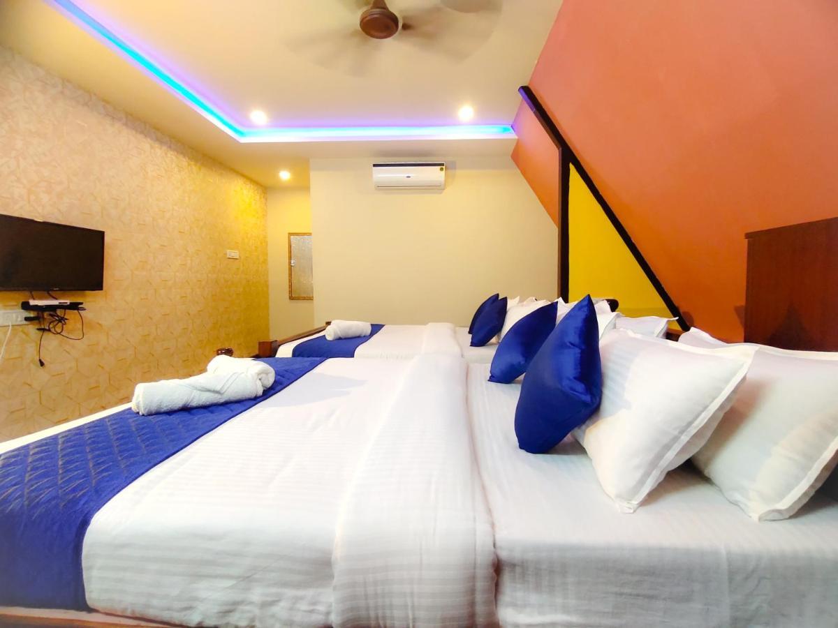 Pv Cottages - Serenity Beach Пондичери Екстериор снимка