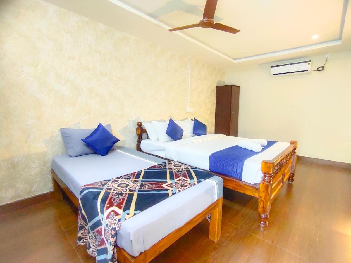 Pv Cottages - Serenity Beach Пондичери Екстериор снимка
