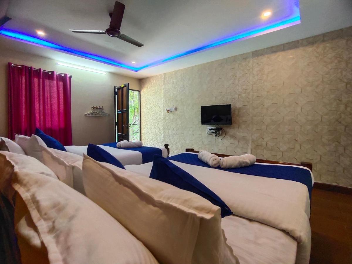 Pv Cottages - Serenity Beach Пондичери Екстериор снимка