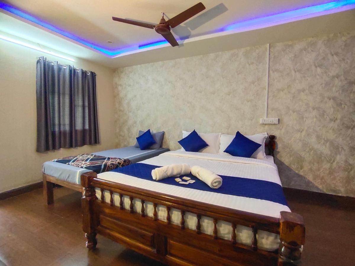 Pv Cottages - Serenity Beach Пондичери Екстериор снимка