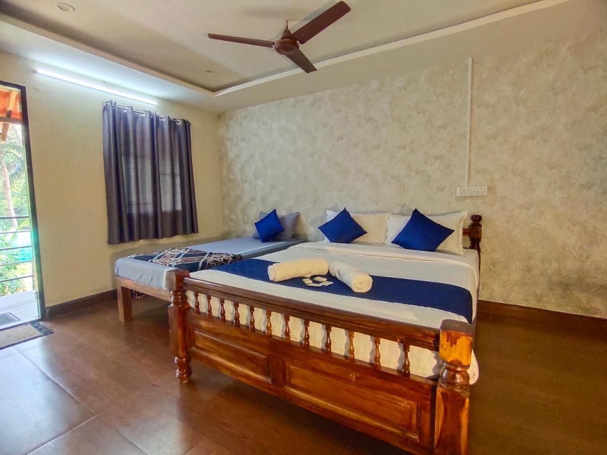 Pv Cottages - Serenity Beach Пондичери Екстериор снимка